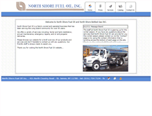 Tablet Screenshot of northshorefueloil.com